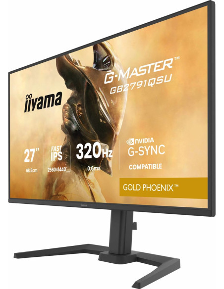 Iiyama G-Master Gb2791Qsu-B1 Monitor Komputerowy 68,6 Cm (27") 2560 X 1440 Px Wide Quad Hd Czarny