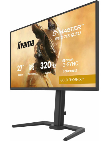 Iiyama G-Master Gb2791Qsu-B1 Monitor Komputerowy 68,6 Cm (27") 2560 X 1440 Px Wide Quad Hd Czarny
