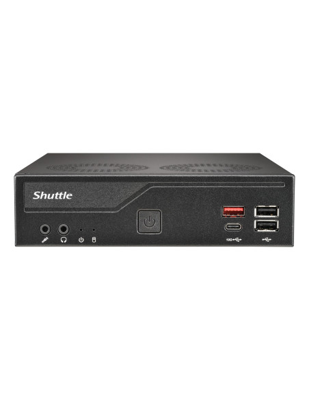 Shuttle Slim Pc Dh810 Wielkość Pc 1.35L Czarny Lga 1851 (Socket V1)