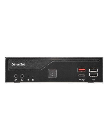Shuttle Slim Pc Dh810 Wielkość Pc 1.35L Czarny Lga 1851 (Socket V1)