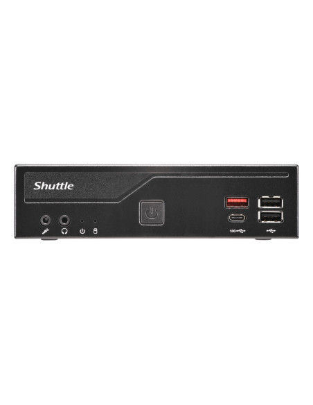 Shuttle Slim Pc Dh810 Wielkość Pc 1.35L Czarny Lga 1851 (Socket V1)