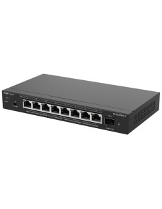 Ruijie Networks Rg-Es209Mg-P Przełącznik Sieciowy Zarządzany L2 2.5G Ethernet (100/1000/2500) Obsługa Poe Czarny 2