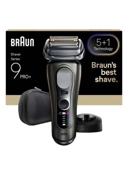 Braun Series 9 Pro+ 9615S Golarka Foliowa Przycinarka Czarny, Szary