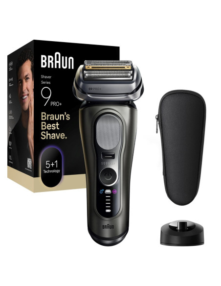 Braun Series 9 Pro+ 9615S Golarka Foliowa Przycinarka Czarny, Szary