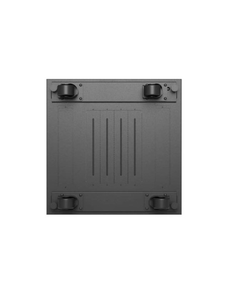 Lanberg Szafa Instalacyjna Rack Stojąca 19" 24U 600X600 Czarna Drzwi Przeszklone Lcd (Flat Pack) V2