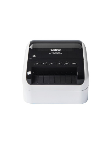 Brother Ql-1110Nwb Drukarka Etykiet Bezpośrednio Termiczny 300 X 300 Dpi 110 Mm/S Przewodowy I Bezprzewodowy Przewodowa Sieć Lan
