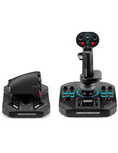 Thrustmaster Sol-R 4 Hotas Czarny Usb Joystick + Dźwignia Sterowania Silnikiem Analogowa/Cyfrowa Pc