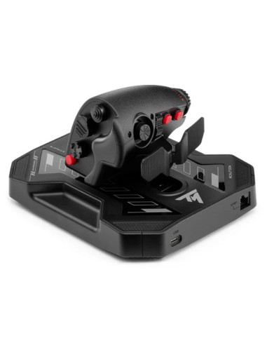 Thrustmaster Sol-R 4 Hotas Czarny Usb Joystick + Dźwignia Sterowania Silnikiem Analogowa/Cyfrowa Pc