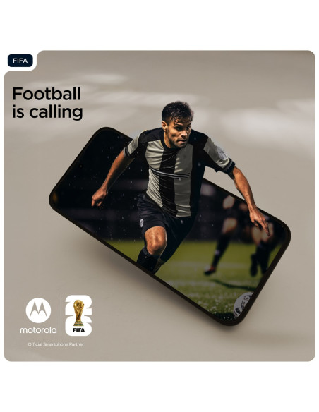 Motorola Moto G77 17,3 Cm (6.8") Hybrid Dual Sim Android 16.0 5G Usb Type-C 8 Gb 256 Gb 5200 Mah Czarny