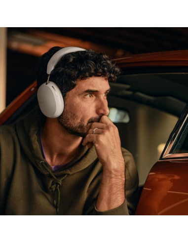 Sonos Ace Słuchawki Przewodowy I Bezprzewodowy Opaska Na Głowę Połączenia/Muzyka Usb Type-C Bluetooth Biały