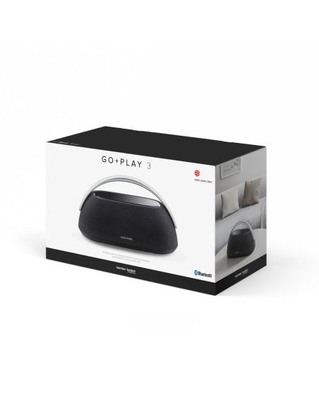 Harman/Kardon Go + Play 3 Przenośny Głośnik Stereo Czarny 160 W