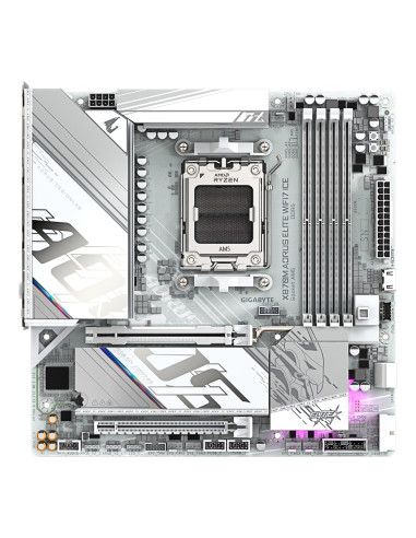 Gigabyte X870M Aorus Elite Wifi7 Ice      (X870,Am5,Atx,Dd