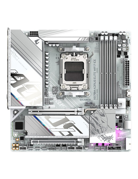 Gigabyte X870M Aorus Elite Wifi7 Ice      (X870,Am5,Atx,Dd