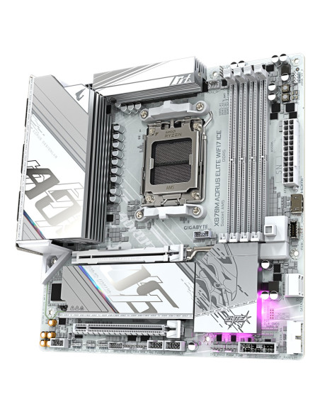 Gigabyte X870M Aorus Elite Wifi7 Ice      (X870,Am5,Atx,Dd