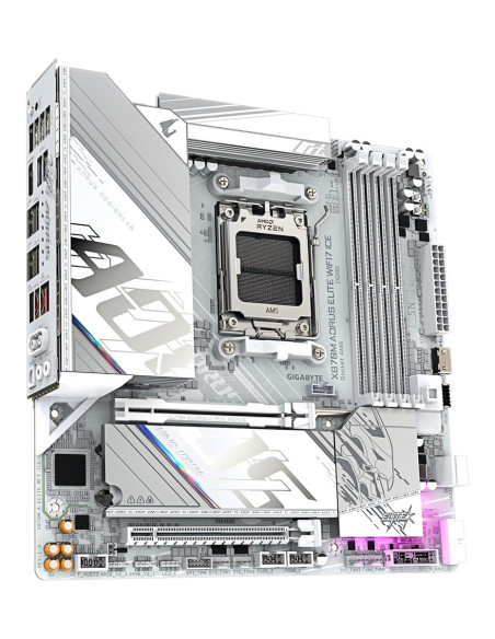 Gigabyte X870M Aorus Elite Wifi7 Ice      (X870,Am5,Atx,Dd