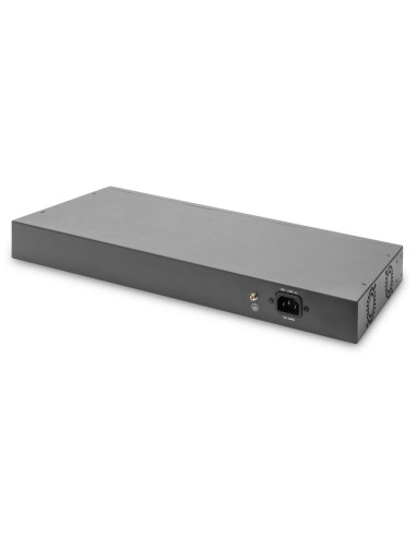 Digitus Przełącznik Gigabit Ethernet Layer 2, 24-Portowy, 2X Rj45/Sfp-Combo + 2 X Porty Sfp Uplink