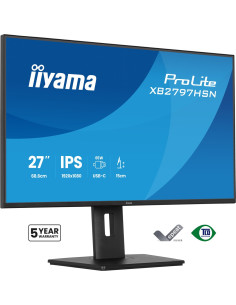 Iiyama Prolite Xb2797Hsn-B1 Monitor Komputerowy 68,6 Cm (27") 1920 X 1080 Px Full Hd Lcd Czarny