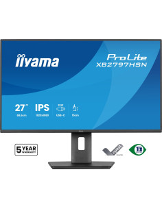 Iiyama Prolite Xb2797Hsn-B1 Monitor Komputerowy 68,6 Cm (27") 1920 X 1080 Px Full Hd Lcd Czarny 2