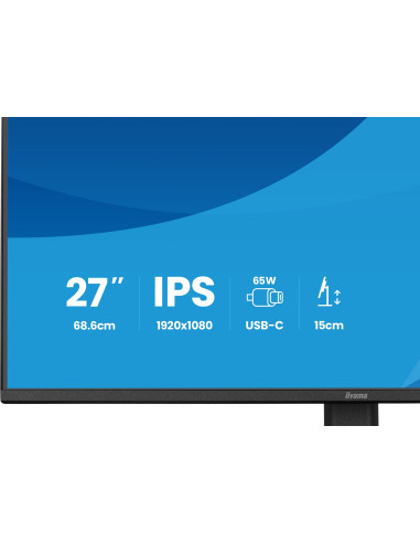 Iiyama Prolite Xb2797Hsn-B1 Monitor Komputerowy 68,6 Cm (27") 1920 X 1080 Px Full Hd Lcd Czarny