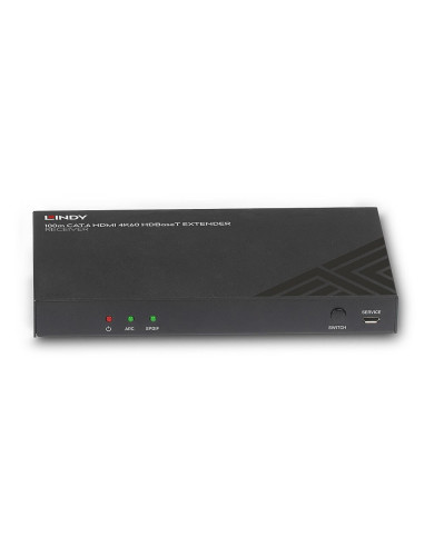 Lindy 38342 Przedłużacz Av Amplituner Czarny