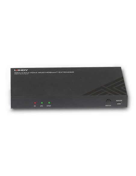 Lindy 38342 Przedłużacz Av Amplituner Czarny