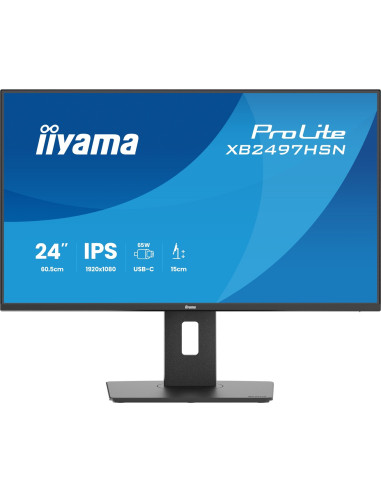 Iiyama Prolite Xb2497Hsn-B1 Monitor Komputerowy 60,5 Cm (23.8") 1920 X 1080 Px Full Hd Led Czarny