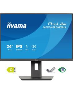 Iiyama Prolite Xb2495Wsu-B1 Monitor Komputerowy 61,2 Cm (24.1") 1920 X 1200 Px Full Hd Lcd Czarny 2