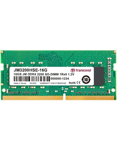 So Ddr4 16Gb Pc 3200 Cl22 Transcend Jetram, Jm3200Hse-16G