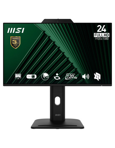 Msi Pro Mp242Pmgde Monitor Komputerowy 60,5 Cm (23.8") 1920 X 1080 Px Full Hd Lcd Czarny