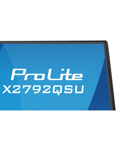 Iiyama Prolite X2792Qsu-B1 Monitor Komputerowy 68,6 Cm (27") 2560 X 1440 Px Quad Hd Led Czarny