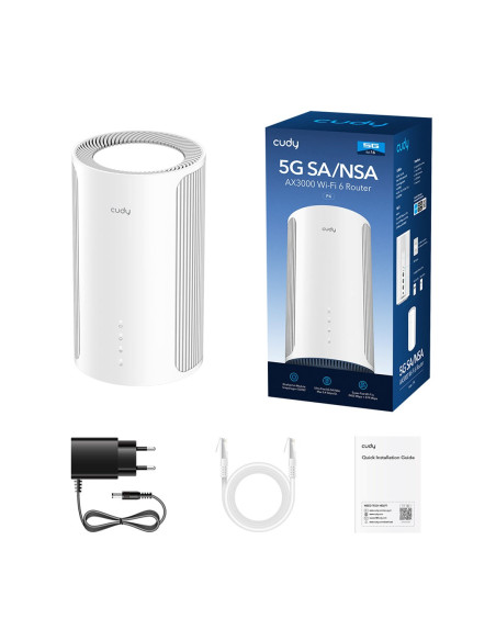 Router Cudy P4 Wi-Fi 6 5G Sa/Nsa Ax3000