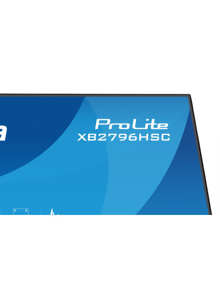 Iiyama Prolite Xb2796Hsc-B1 Monitor Komputerowy 68,6 Cm (27") 1920 X 1080 Px Full Hd Led Czarny
