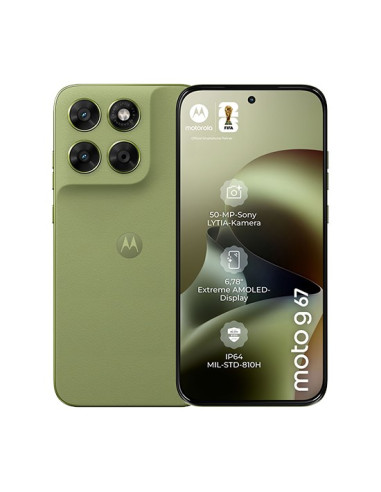 Motorola Moto G67 17,3 Cm (6.8") Hybrid Dual Sim Android 16.0 5G Usb Type-C 4 Gb 128 Gb 5200 Mah Zielony