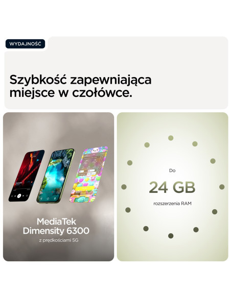 Motorola Moto G67 17,3 Cm (6.8") Hybrid Dual Sim Android 16.0 5G Usb Type-C 4 Gb 128 Gb 5200 Mah Zielony