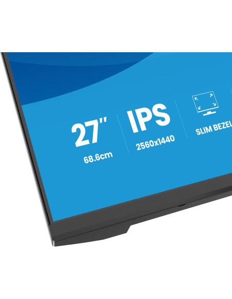 Iiyama Prolite X2793Qsu-B1 Monitor Komputerowy 68,6 Cm (27") 2560 X 1440 Px Quad Hd Led Czarny