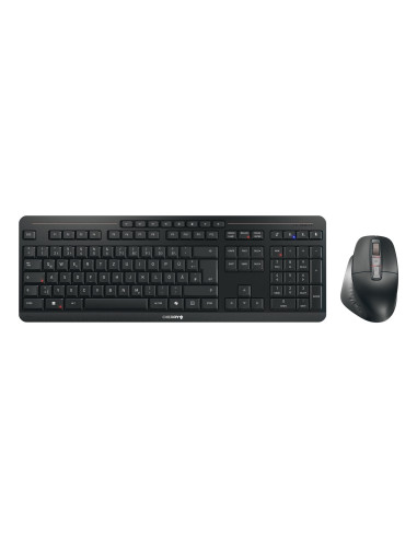Cherry Stream Desktop Ultimate Klawiatura Dołączona Myszka Dom/Biuro Usb + Rf Wireless + Bluetooth Qwertz Niemiecki Czarny