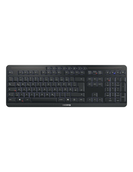 Cherry Stream Desktop Ultimate Klawiatura Dołączona Myszka Dom/Biuro Usb + Rf Wireless + Bluetooth Qwertz Niemiecki Czarny