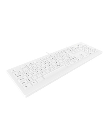 Contour Design Active Key Ak-C8100F-Uvs-W/Ge Klawiatura Medyczna Usb Qwertz Niemiecki Biały
