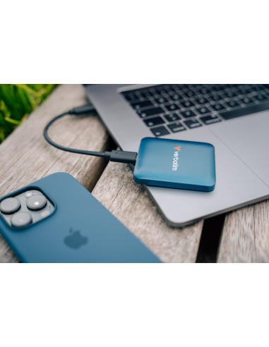 Verbatim Snapback Ssd 1 Tb Usb Type-C Usb 3.2 Gen 2X2 Niebieski