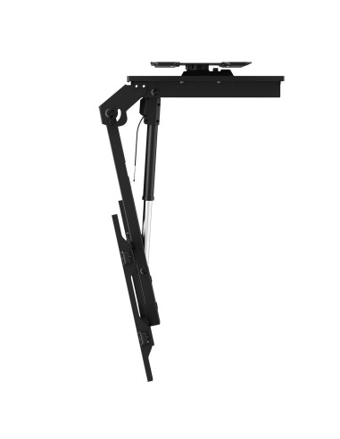 Uchwyt Elektryczny Do Tv Maclean, Sufitowy, Obsługa Tuya, Max. Vesa 800X400, Reg. W Poz. +90°~-90°, Dla Tv 43-86", Max. 45Kg, Mc