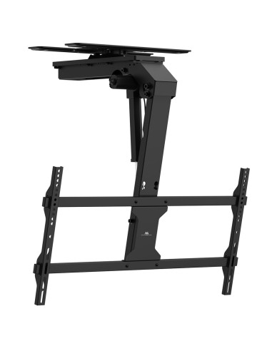 Uchwyt Elektryczny Do Tv Maclean, Sufitowy, Obsługa Tuya, Max. Vesa 800X400, Reg. W Poz. +90°~-90°, Dla Tv 43-86", Max. 45Kg, Mc