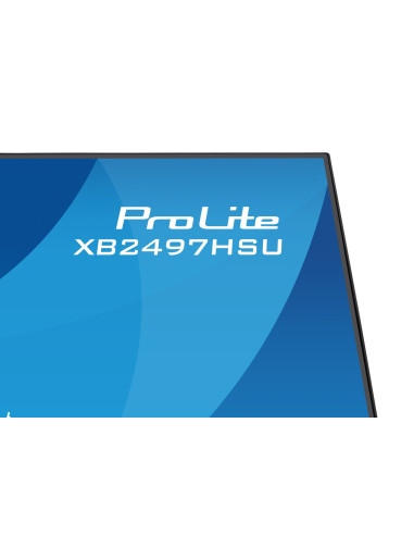 Iiyama Prolite Xb2497Hsu-B1 Monitor Komputerowy 60,5 Cm (23.8") 1920 X 1080 Px Full Hd Led Czarny