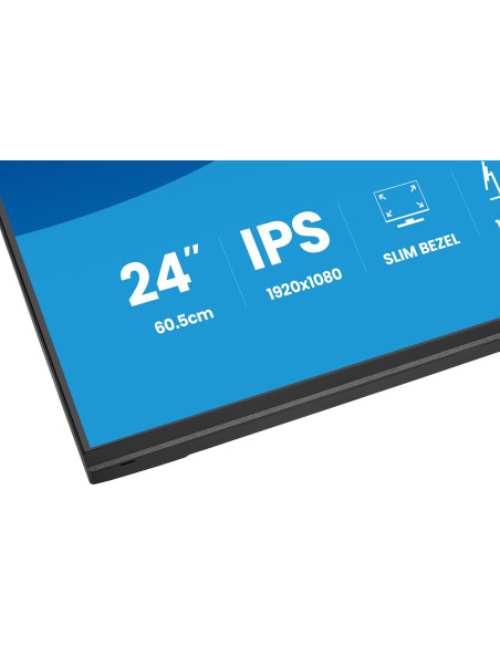 Iiyama Prolite Xb2497Hsu-B1 Monitor Komputerowy 60,5 Cm (23.8") 1920 X 1080 Px Full Hd Led Czarny