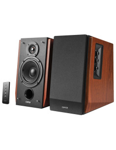 Edifier R1700Bt Głośnik 2-Drożny Czarny, Drewno Bezprzewodowy 66 W
