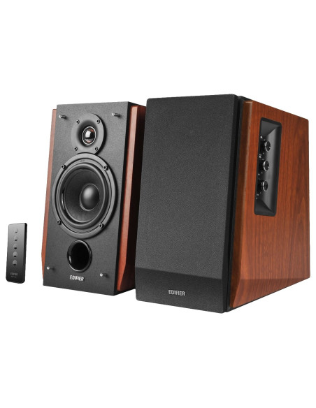 Edifier R1700Bt Głośnik 2-Drożny Czarny, Drewno Bezprzewodowy 66 W