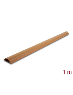 Delock Samoprzylepna Listwa Kablowa 50 X 13 Mm - Długość 1 M, Wygląd Drewna