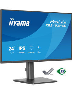Iiyama Prolite Xb2493Hsu-B1 Monitor Komputerowy 60,5 Cm (23.8") 1920 X 1080 Px Full Hd Led Czarny