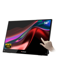 Verbatim Portable 14" Fhd Touch Monitor Light Przenośny Monitor Czarny 35,6 Cm (14") Lcd 1920 X 1080 Px 2