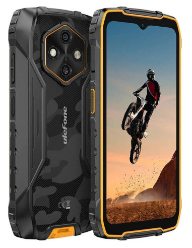 Ulefone Rugking 4 Pro 16,7 Cm (6.56") Dual Sim Android 15 4G Usb Type-C 8 Gb 256 Gb 10200 Mah Pomarańczowy