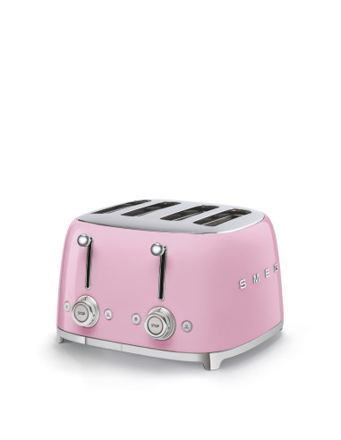 Smeg Tsf03Pkeu Toster 6 4 Kaw. 2000 W Różowy